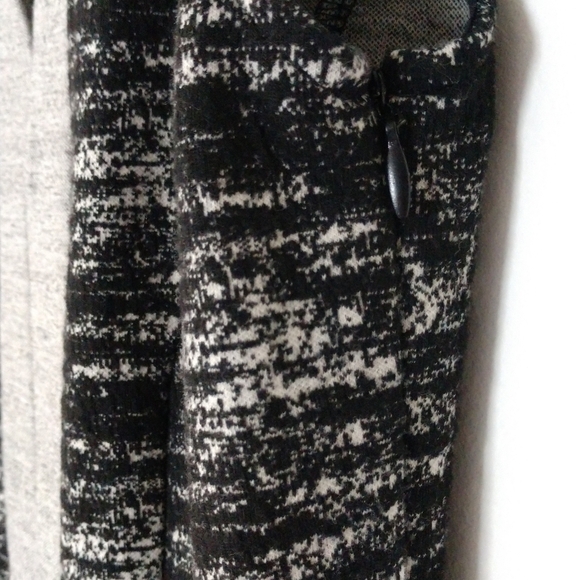 Anthropologie TABITHA Black Gray Sleeveless Dress Size 2 - Picture 4 of 8